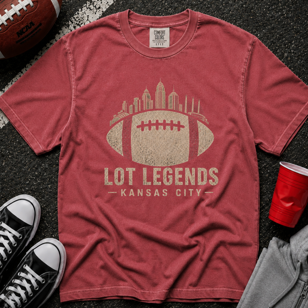 Kansas City Skyline Ball T-Shirt