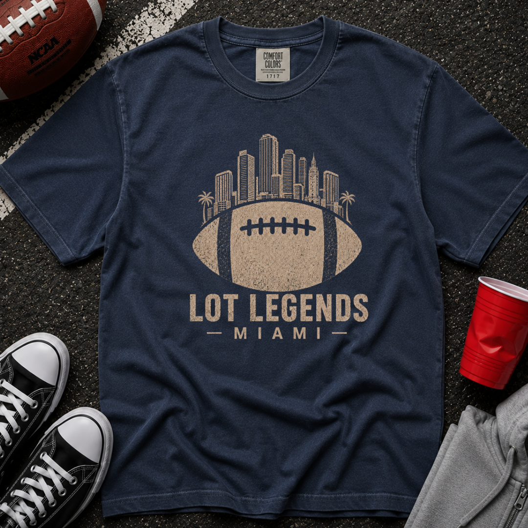 Miami Skyline Ball T-Shirt
