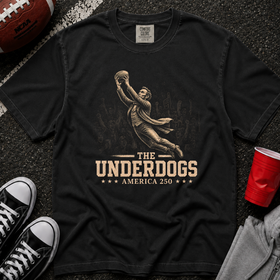 America 250: The Underdogs Diving Grab T-Shirt