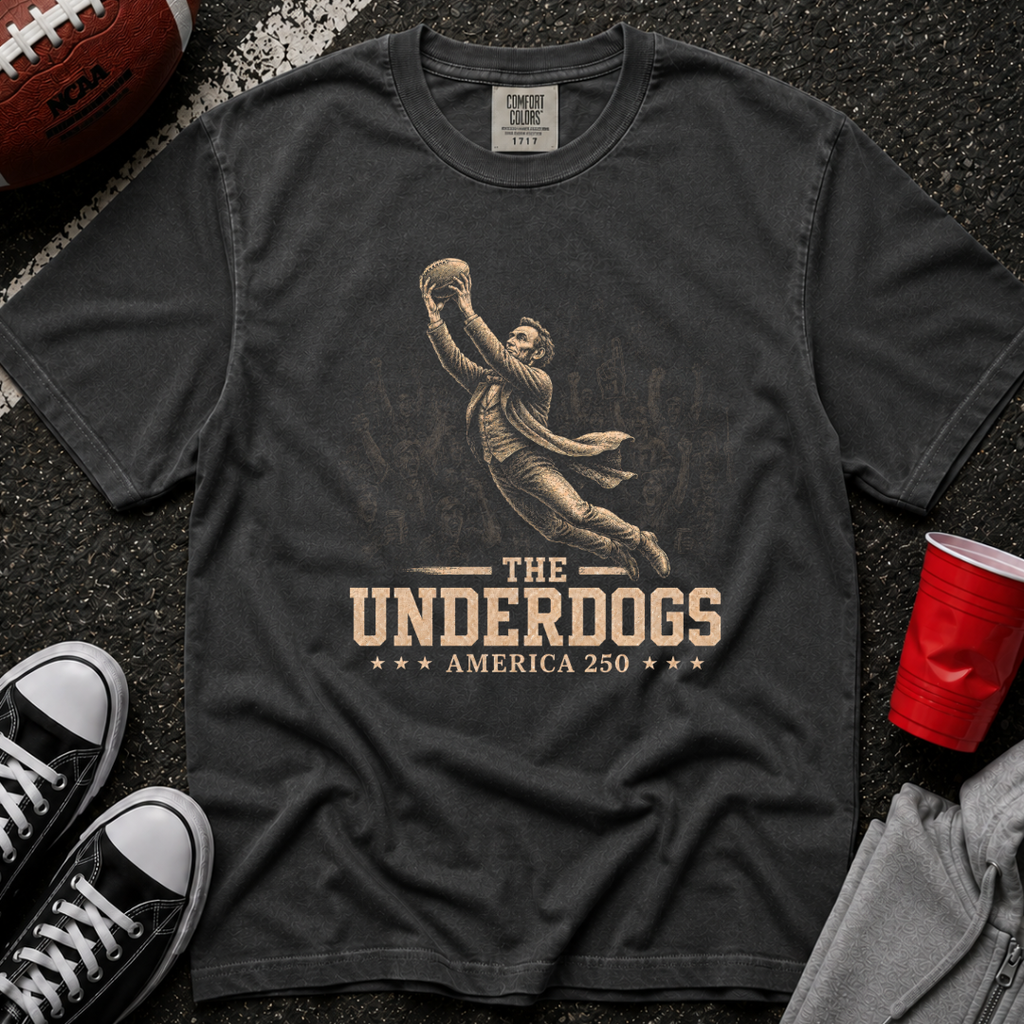 America 250: The Underdogs Diving Grab T-Shirt