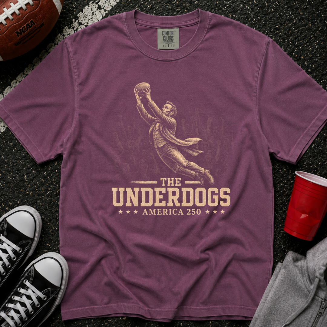 America 250: The Underdogs Diving Grab T-Shirt