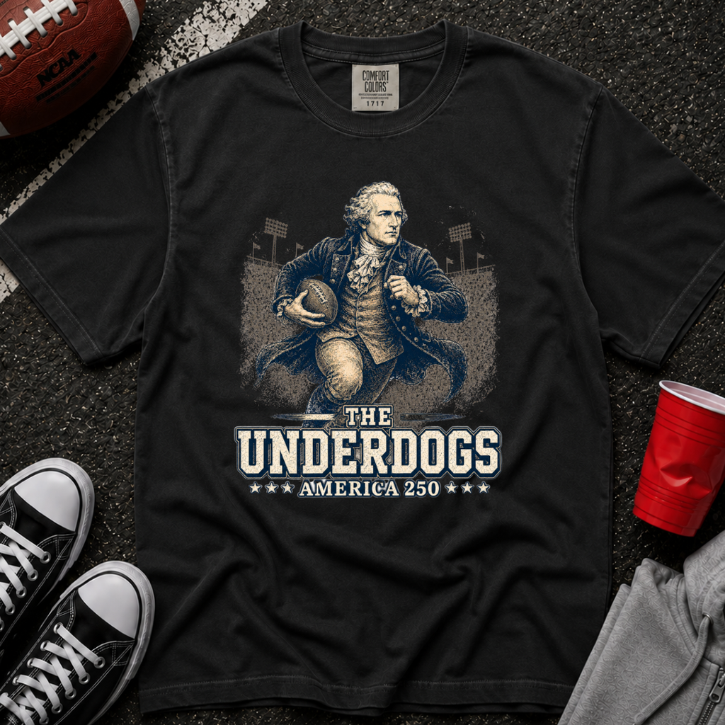 America 250: The Underdogs Historic Run T-Shirt