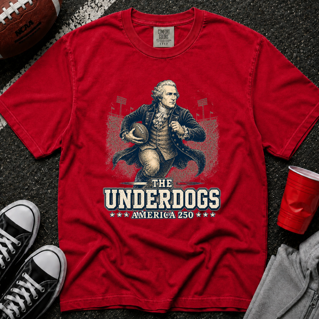 America 250: The Underdogs Historic Run T-Shirt