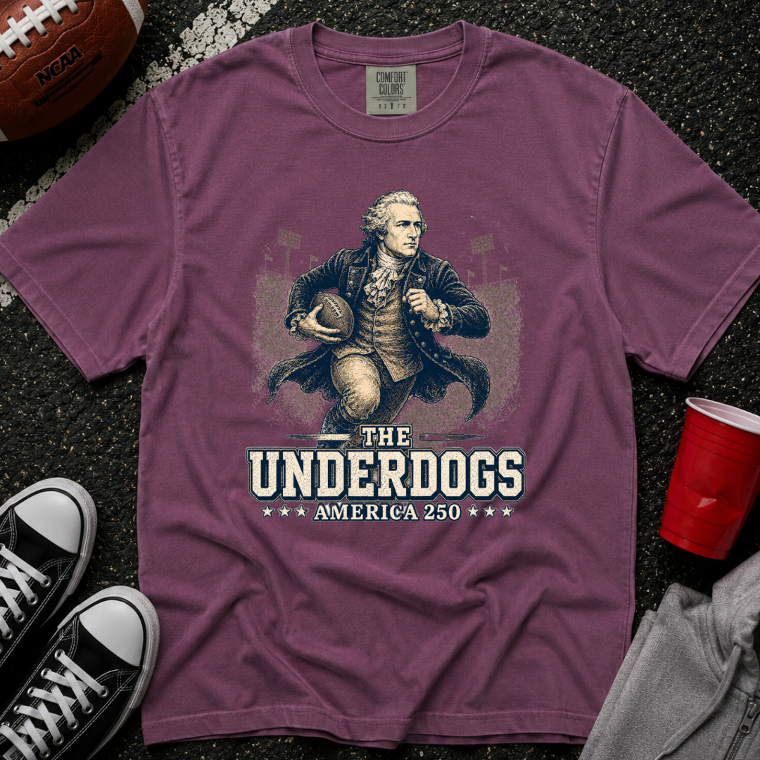 America 250: The Underdogs Historic Run T-Shirt