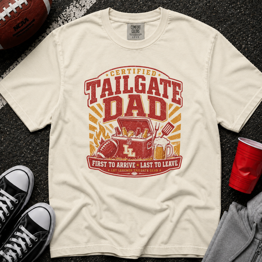 Certified Tailgate Dad T-Shirt