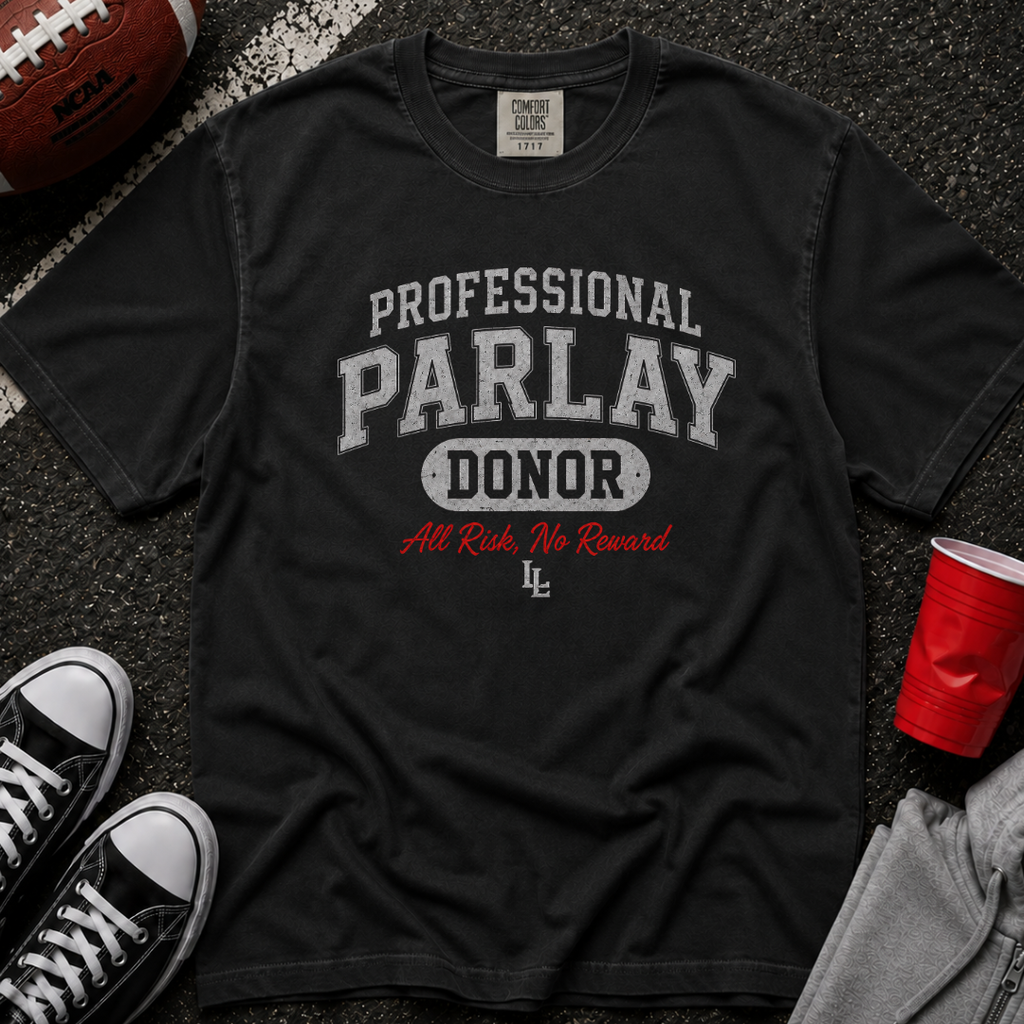 Parlay Donor All Risk No Reward T-Shirt