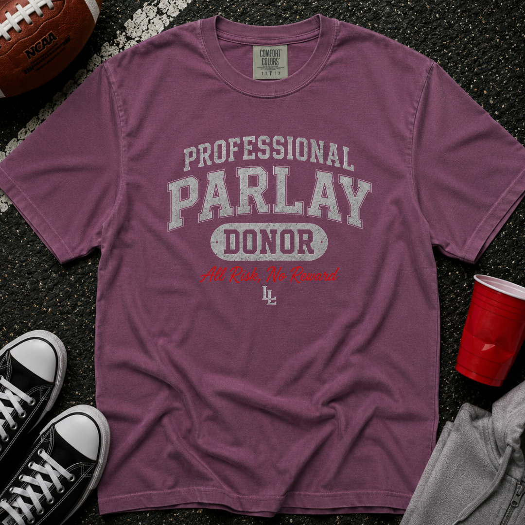 Parlay Donor All Risk No Reward T-Shirt