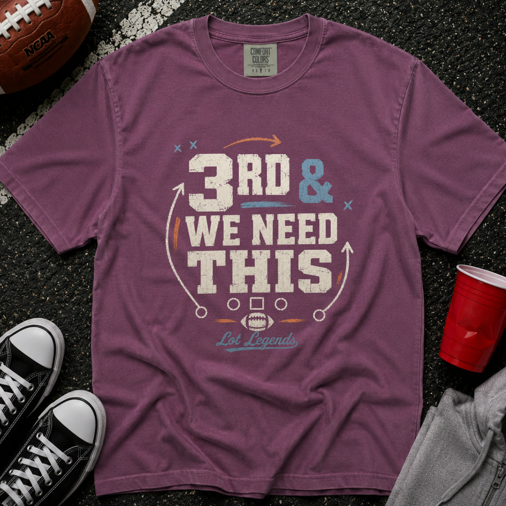 3rd & We Need This Draw It Up T-Shirt