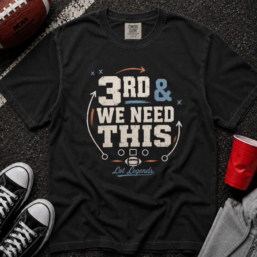 3rd & We Need This Draw It Up T-Shirt