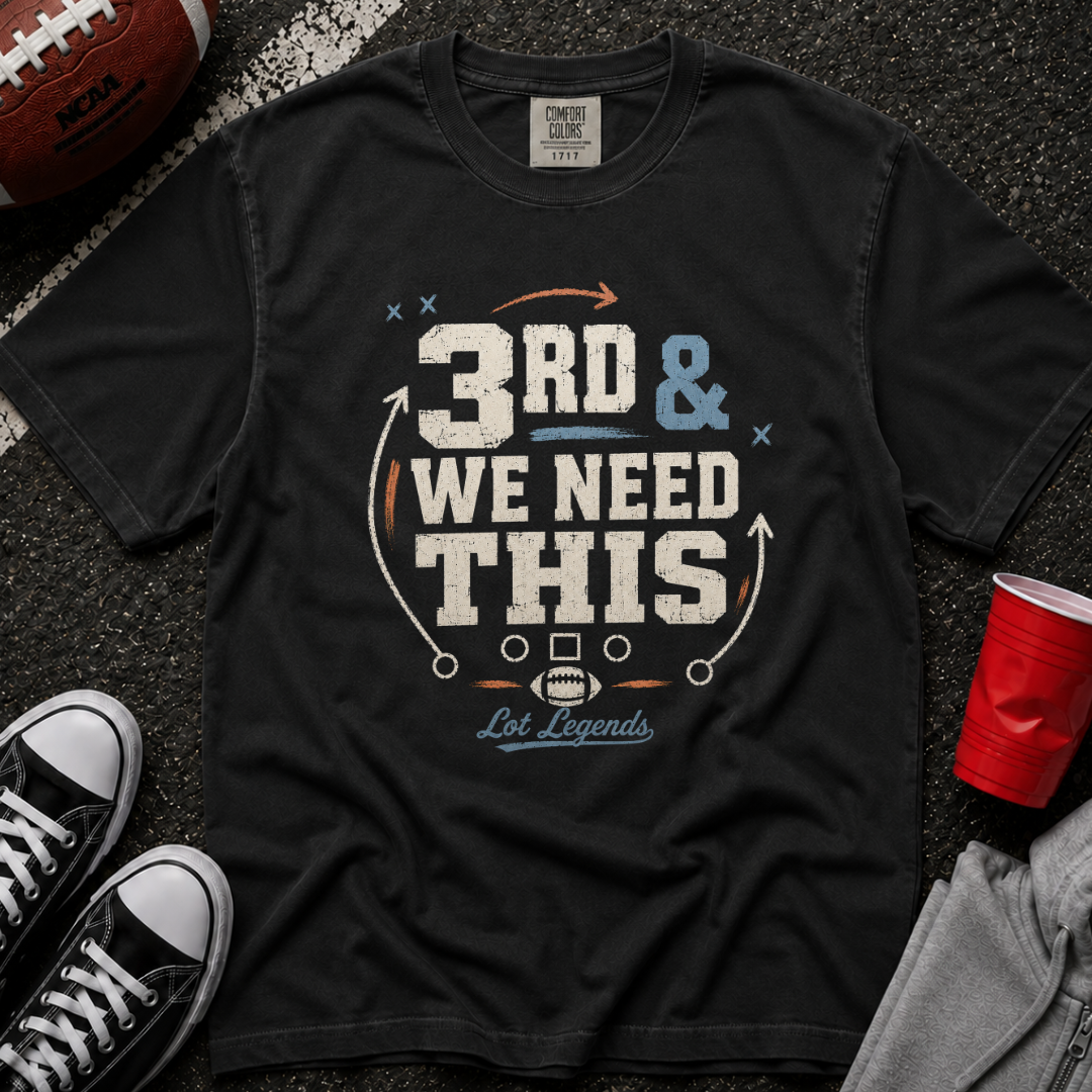 3rd & We Need This Draw It Up T-Shirt