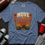 Move The Chains Retro Sunset T-Shirt