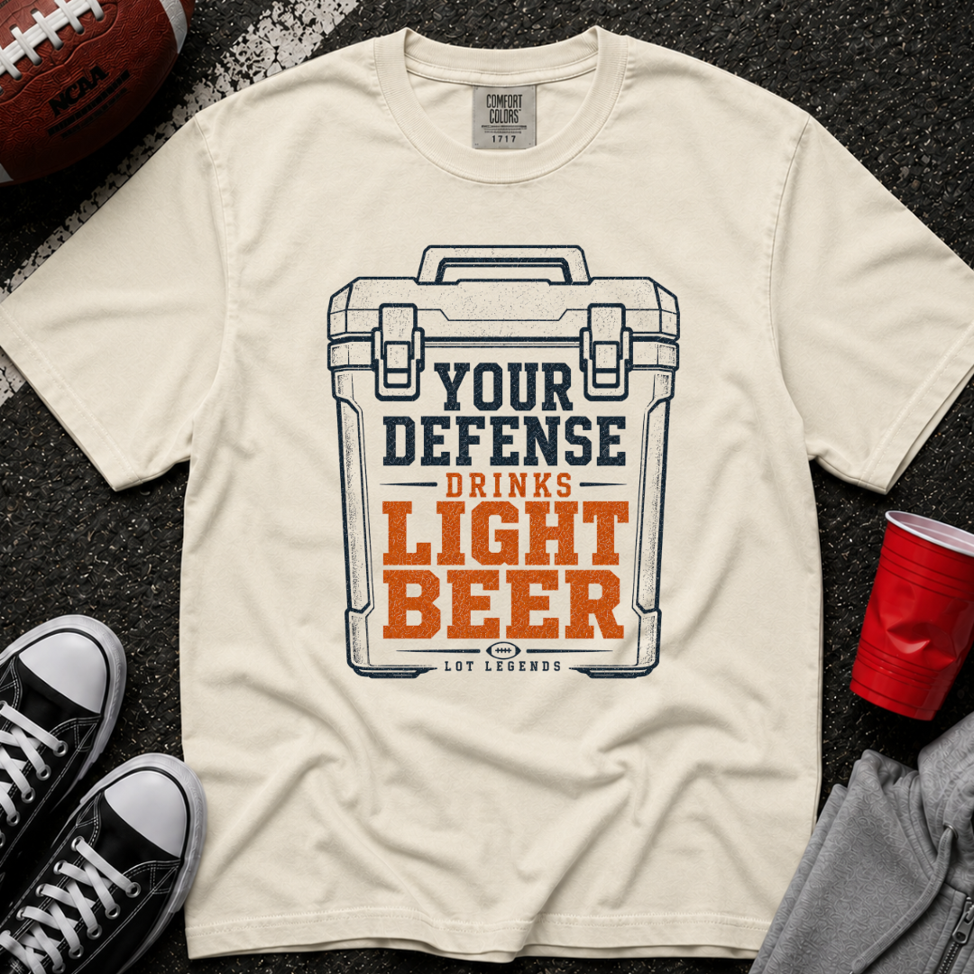 Your Defense Drinks Light Beer T-Shirt