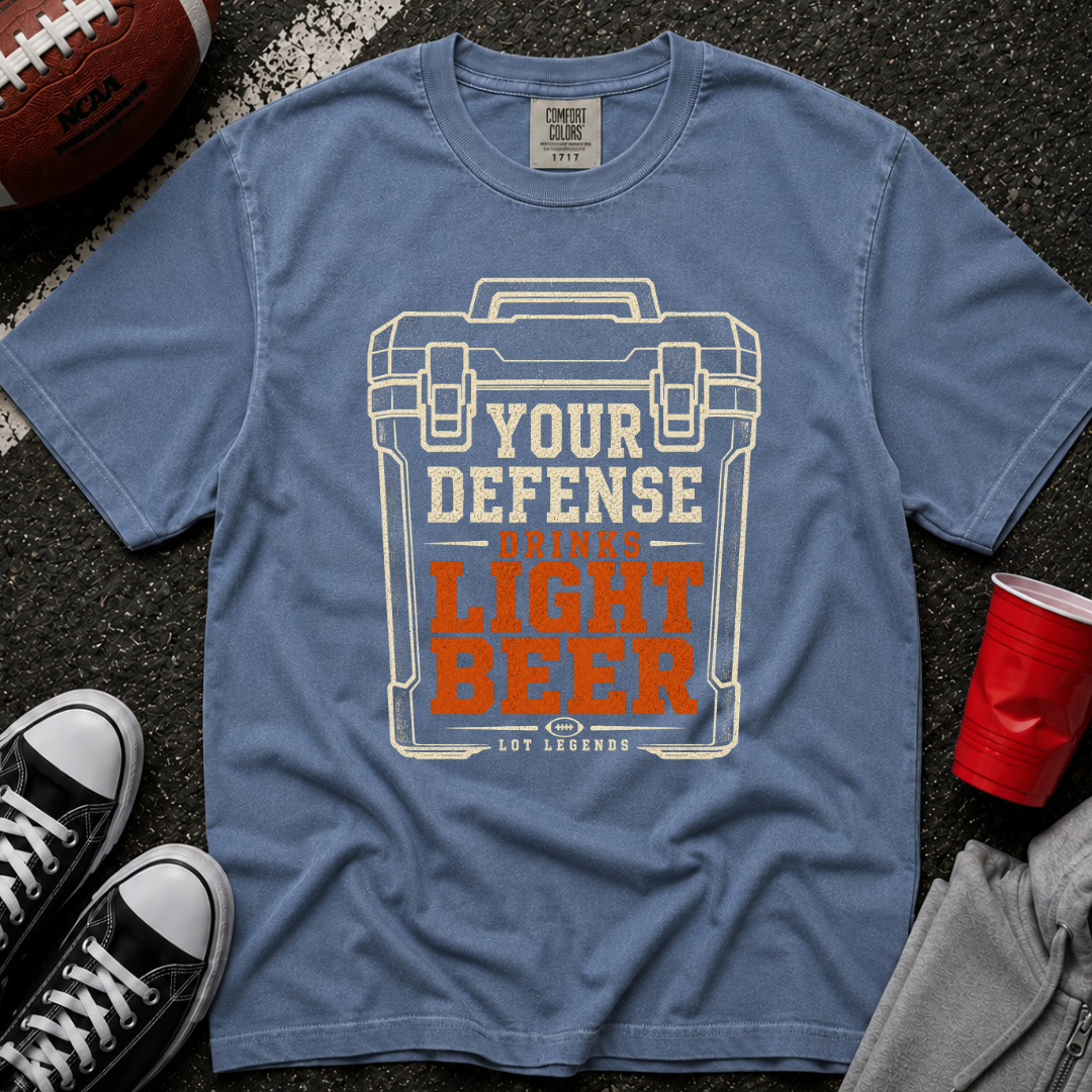 Your Defense Drinks Light Beer T-Shirt