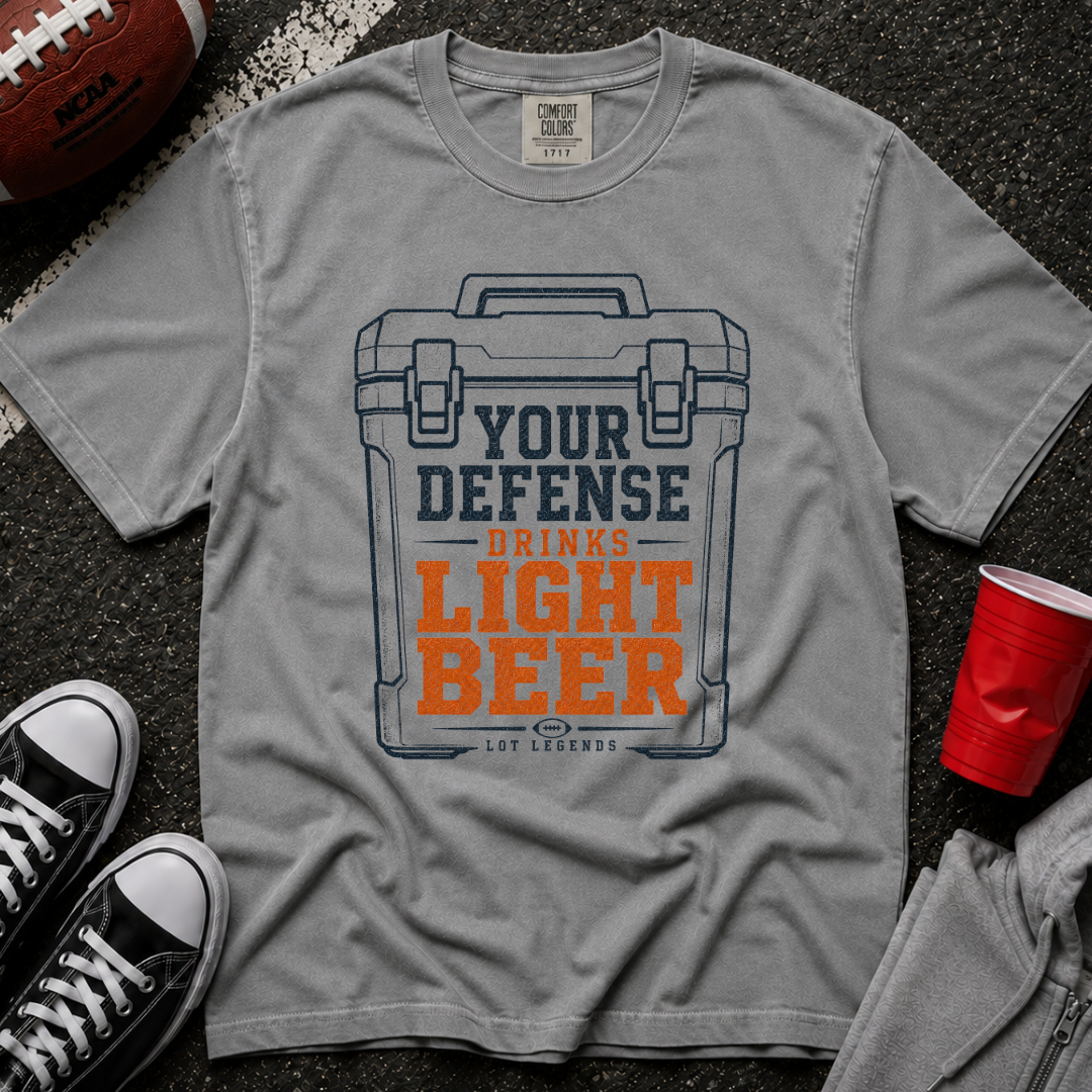 Your Defense Drinks Light Beer T-Shirt