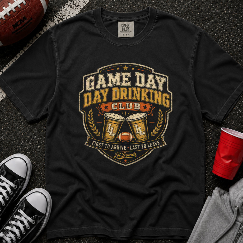 Game Day Day Drinking Club T-Shirt