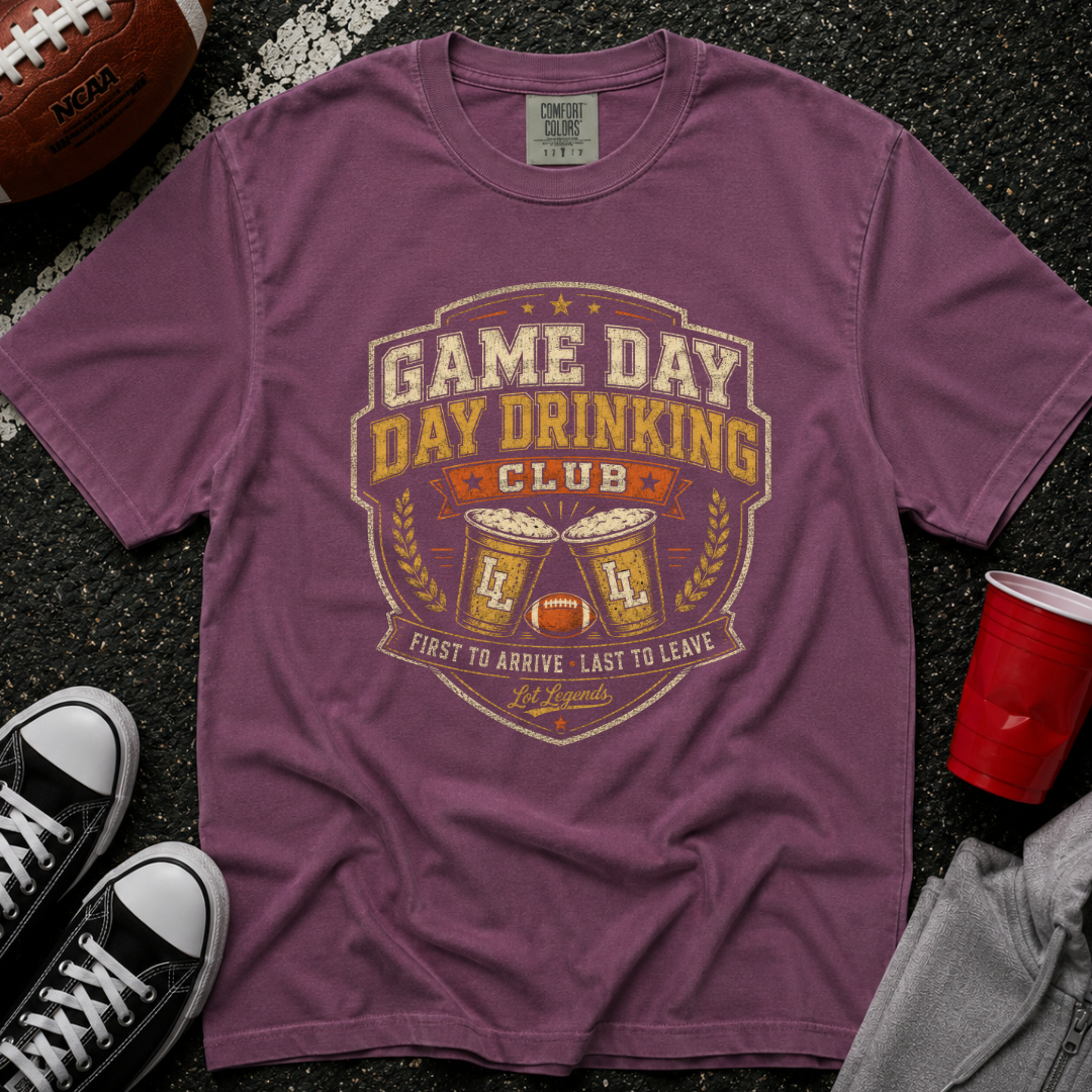 Game Day Day Drinking Club T-Shirt
