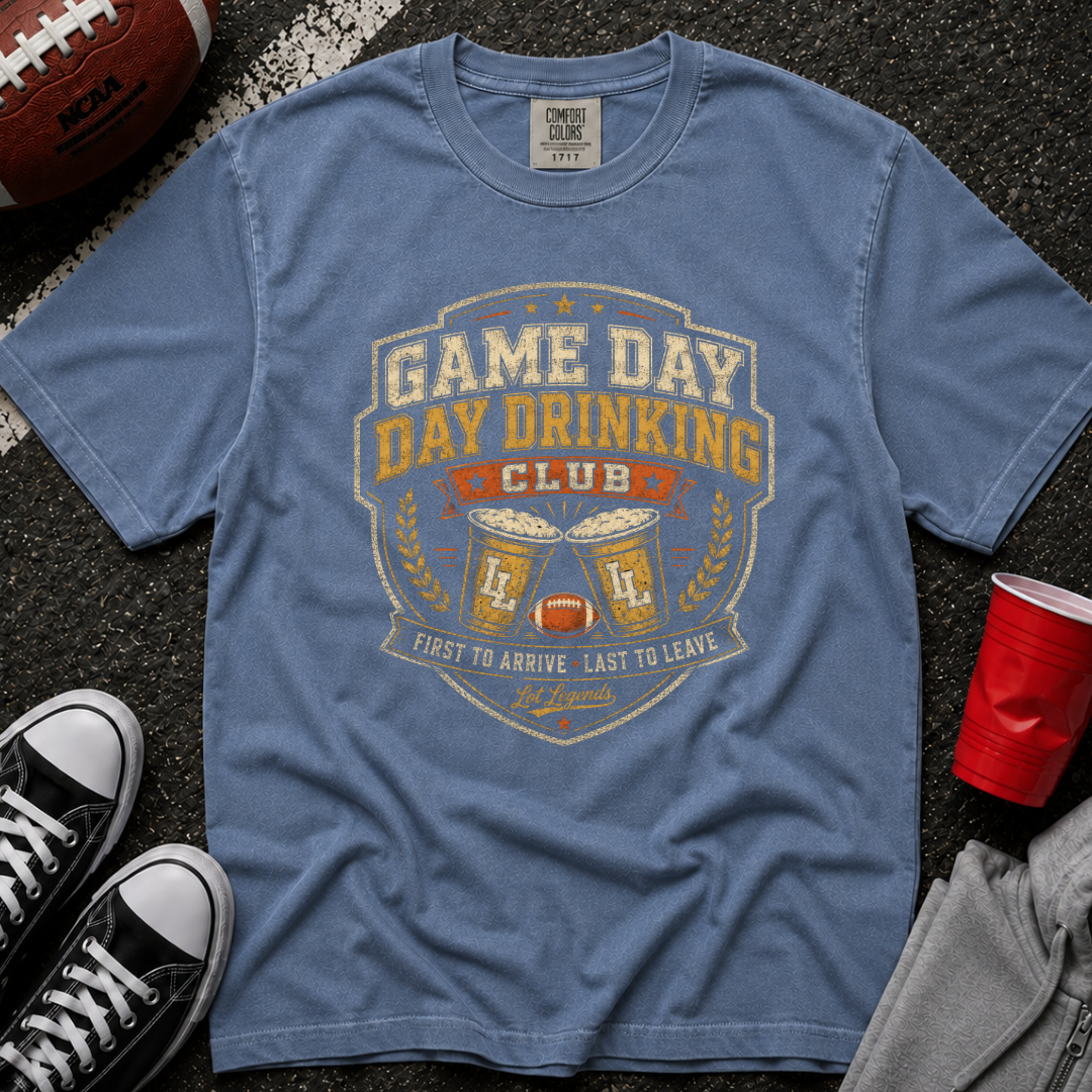 Game Day Day Drinking Club T-Shirt