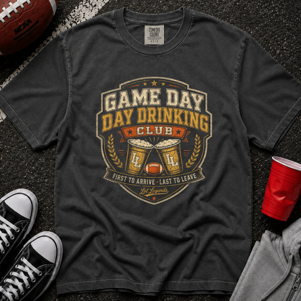 Game Day Day Drinking Club T-Shirt