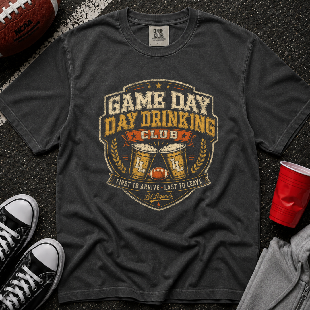 Game Day Day Drinking Club T-Shirt