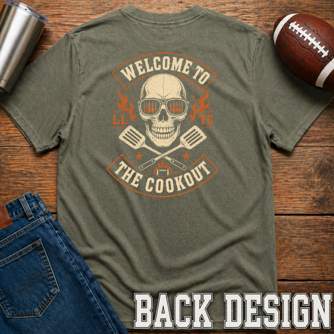 Welcome To The Cookout Skull T-Shirt