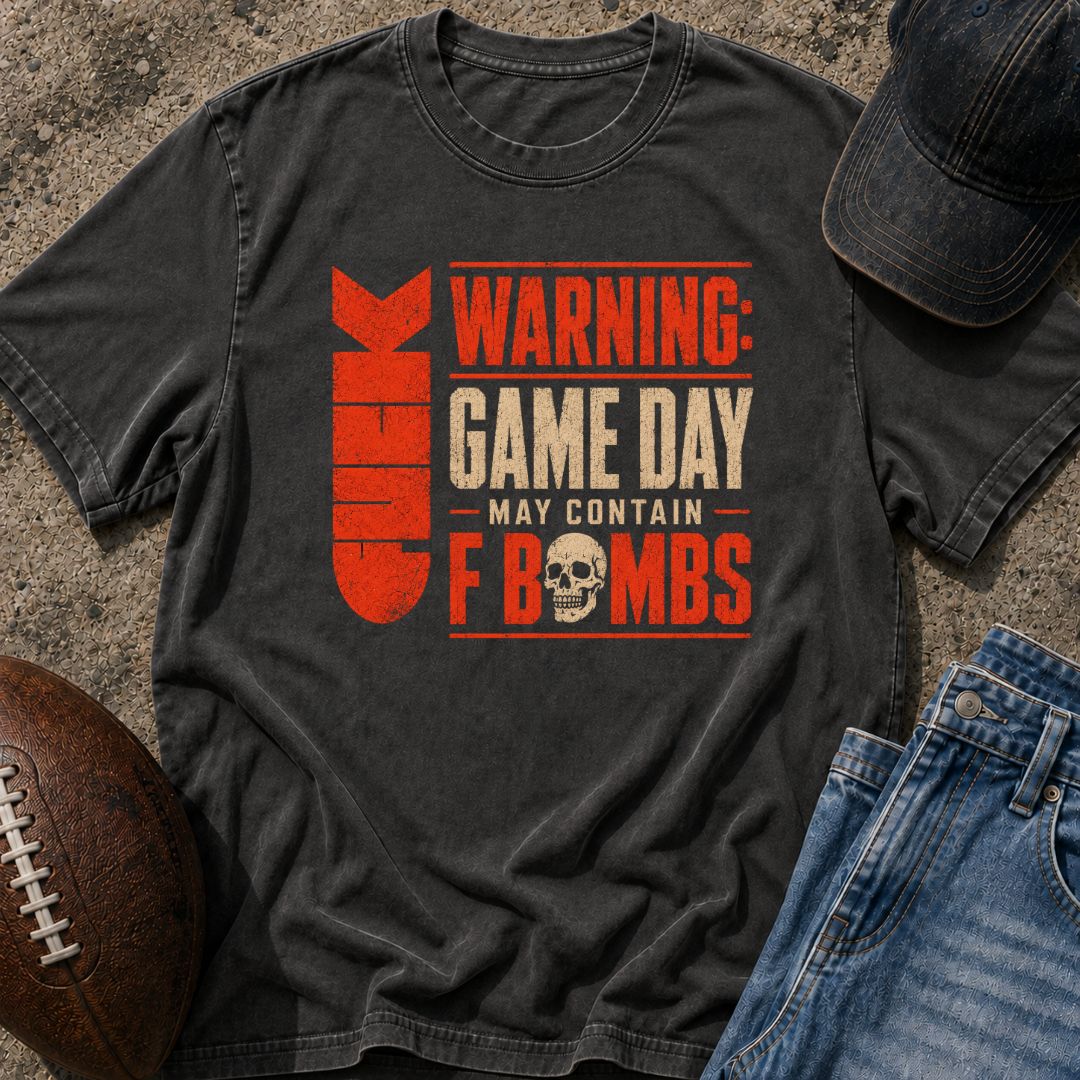 Game Day Warning T-Shirt