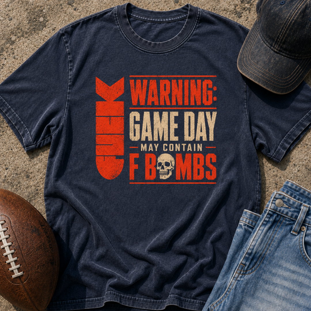 Game Day Warning T-Shirt
