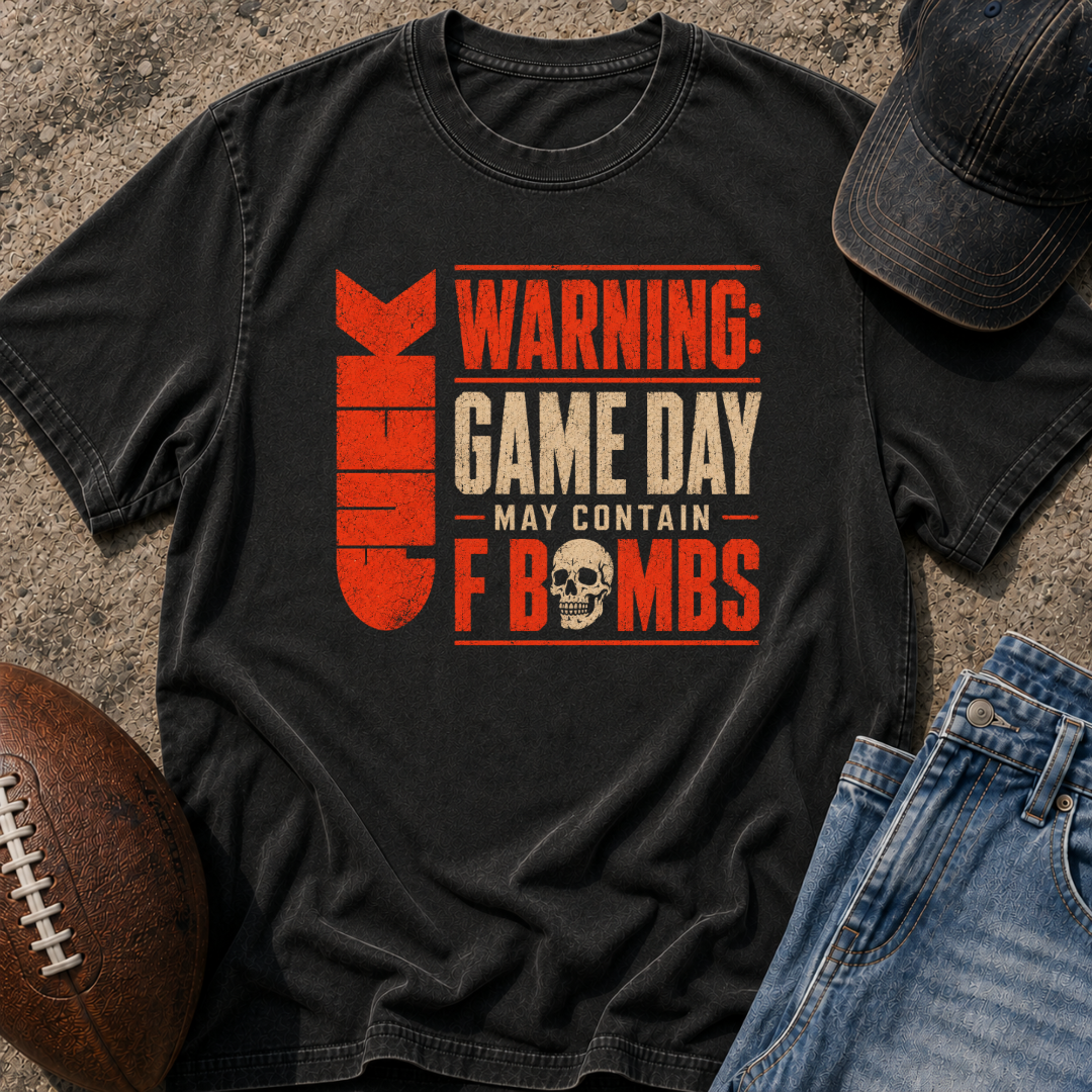 Game Day Warning T-Shirt