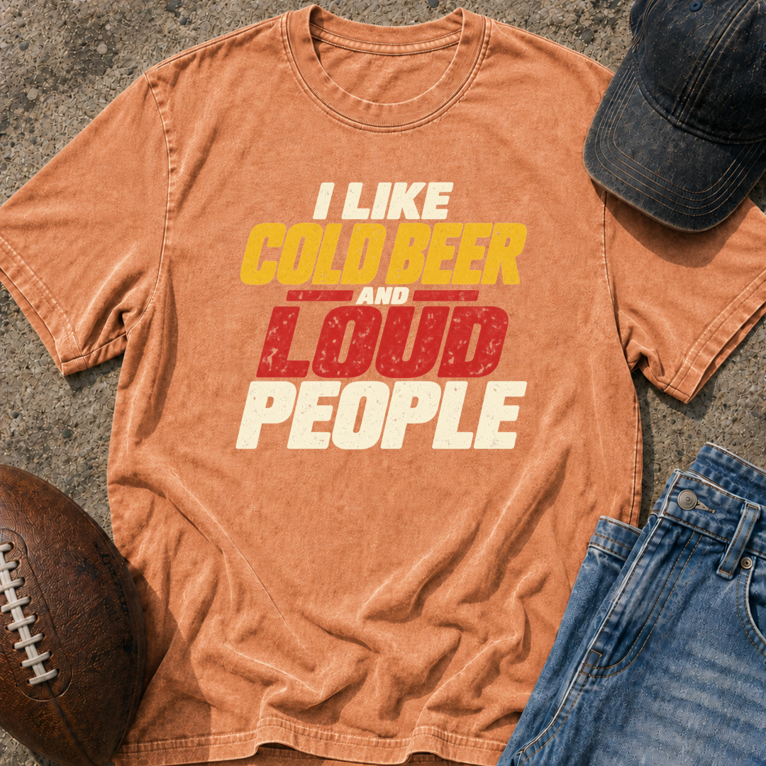 Cold Beer and Loud People T-Shirt