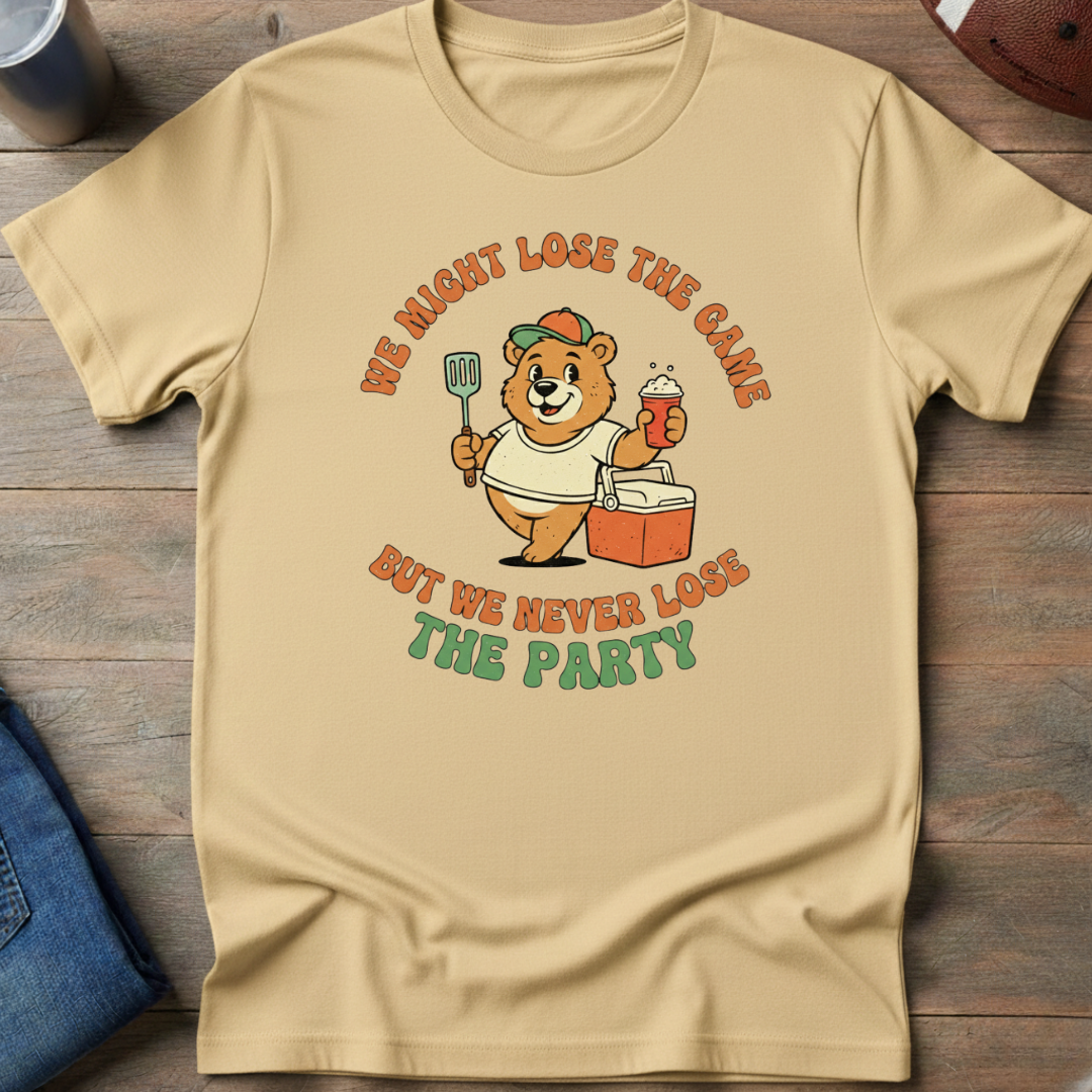 Lose The Game But Never The Party T-Shirt
