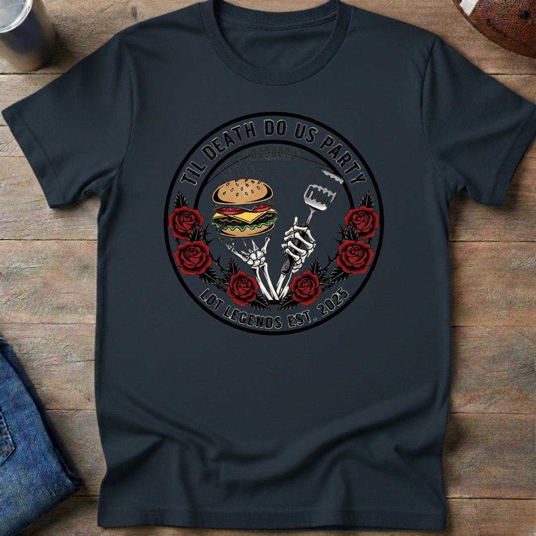Til Death Do Us Party Roses T-Shirt