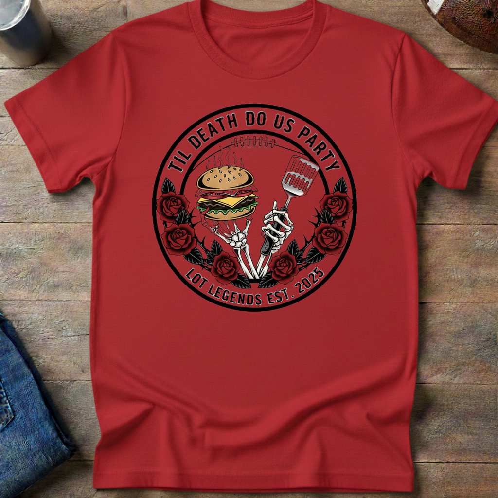 Til Death Do Us Party Roses T-Shirt