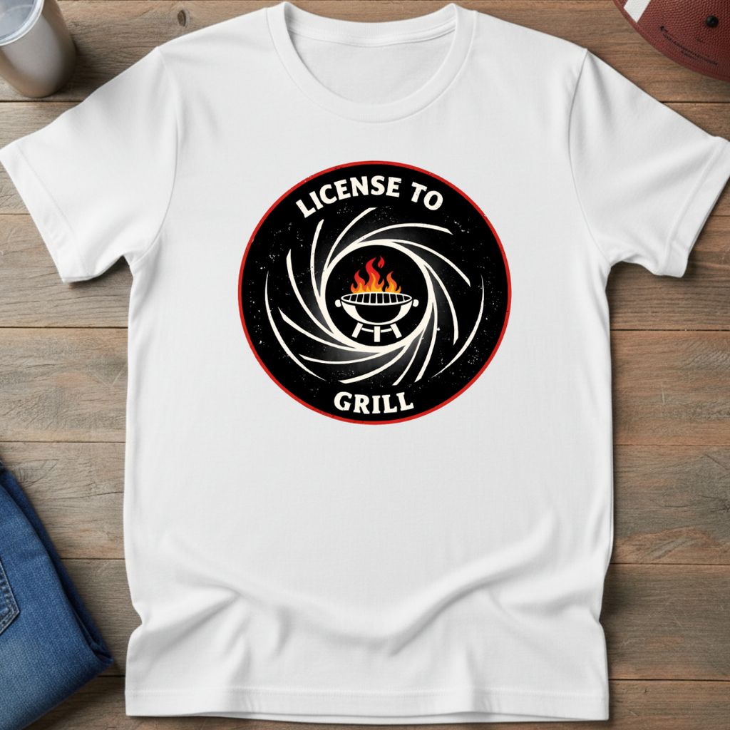 License To Grill T-Shirt